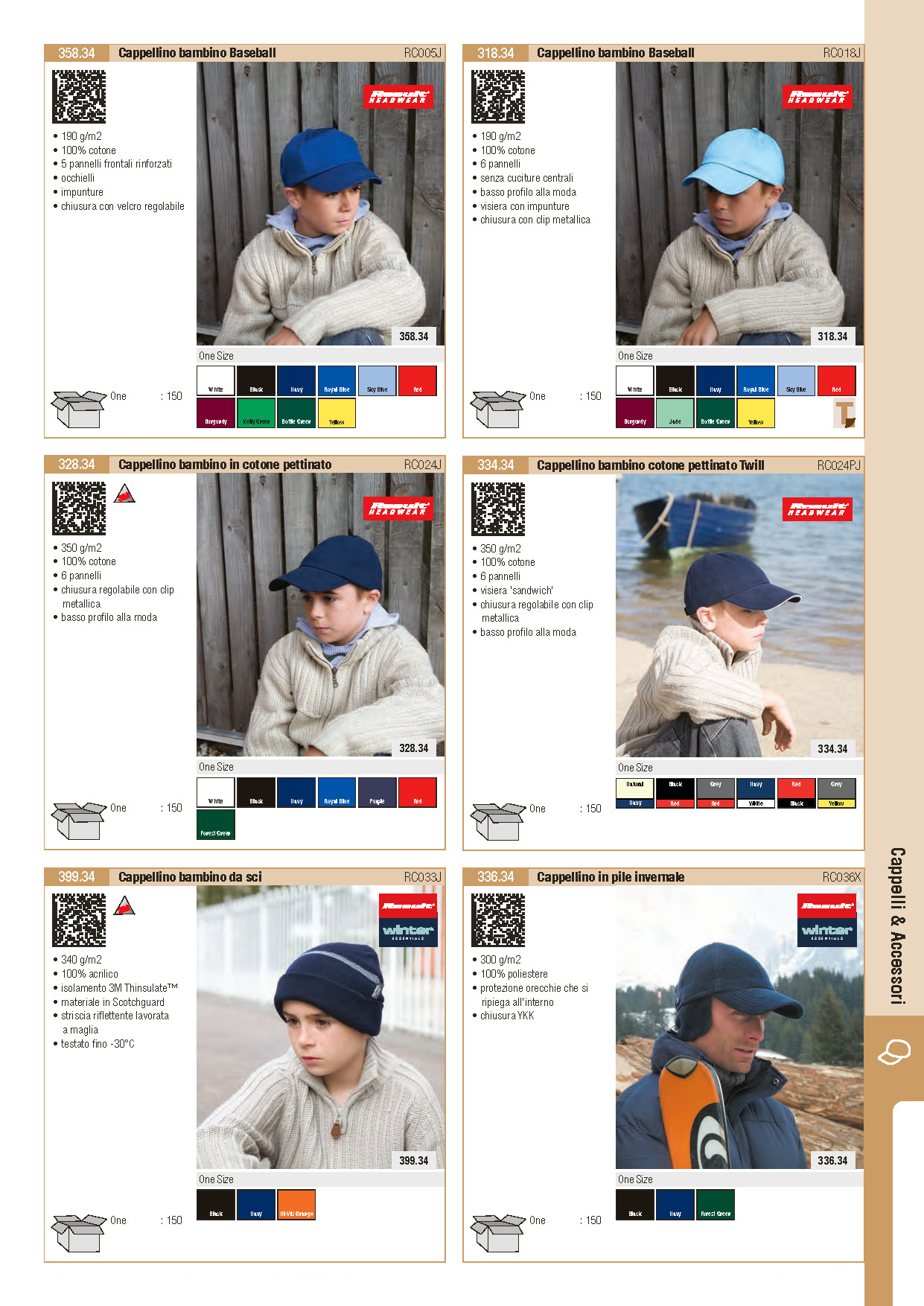 Cappellino Result bambino, Cappellino Result bimbo