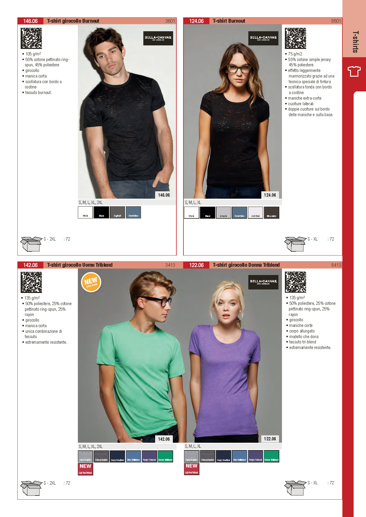 Tshirt Bella Canvas Triblend